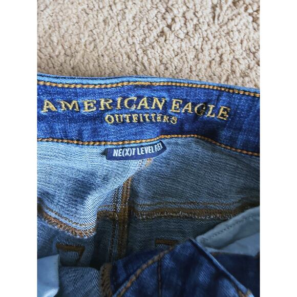 American Eagle Men's Next Level Air Flex Distressed Slim Fit Jeans 29x32 Classic - Picture 7 of 9